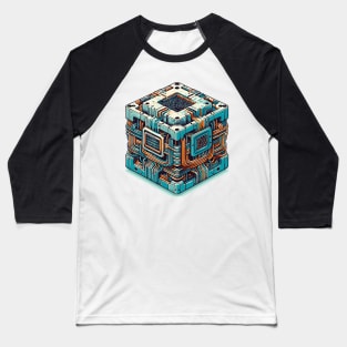 Quantum Computer Baseball T-Shirt